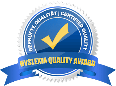 Dyslexia Quality Award f&uuml;r Lunas Rechtschreibzauberbuch