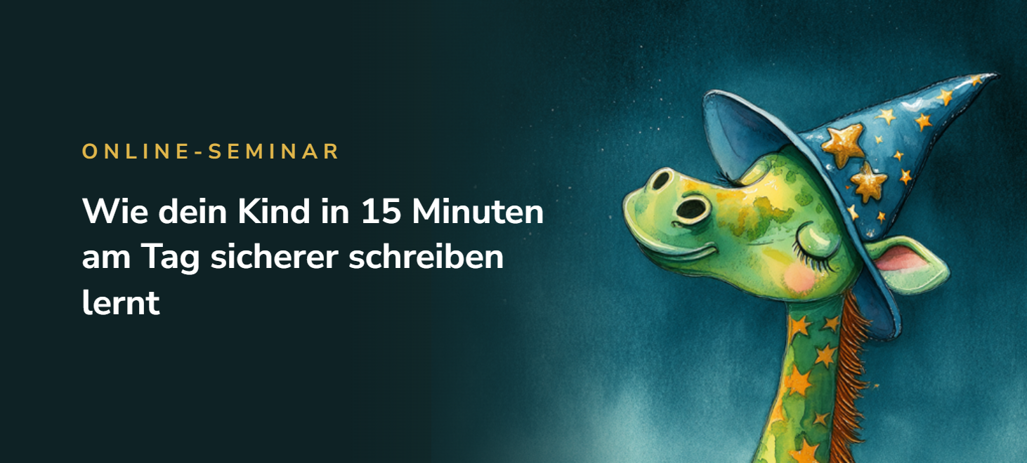 Lunas Rechtschreibzauber – Online-Seminar